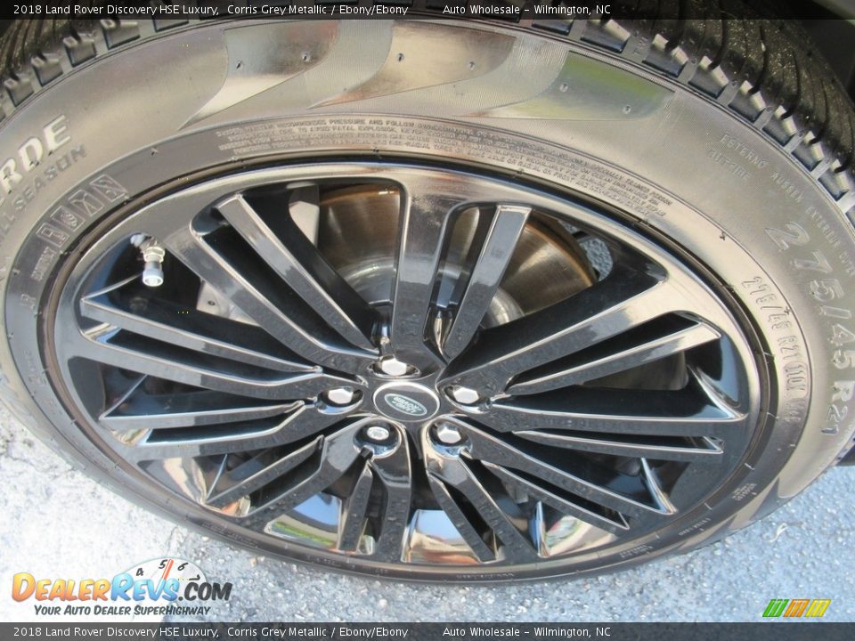 2018 Land Rover Discovery HSE Luxury Corris Grey Metallic / Ebony/Ebony Photo #7