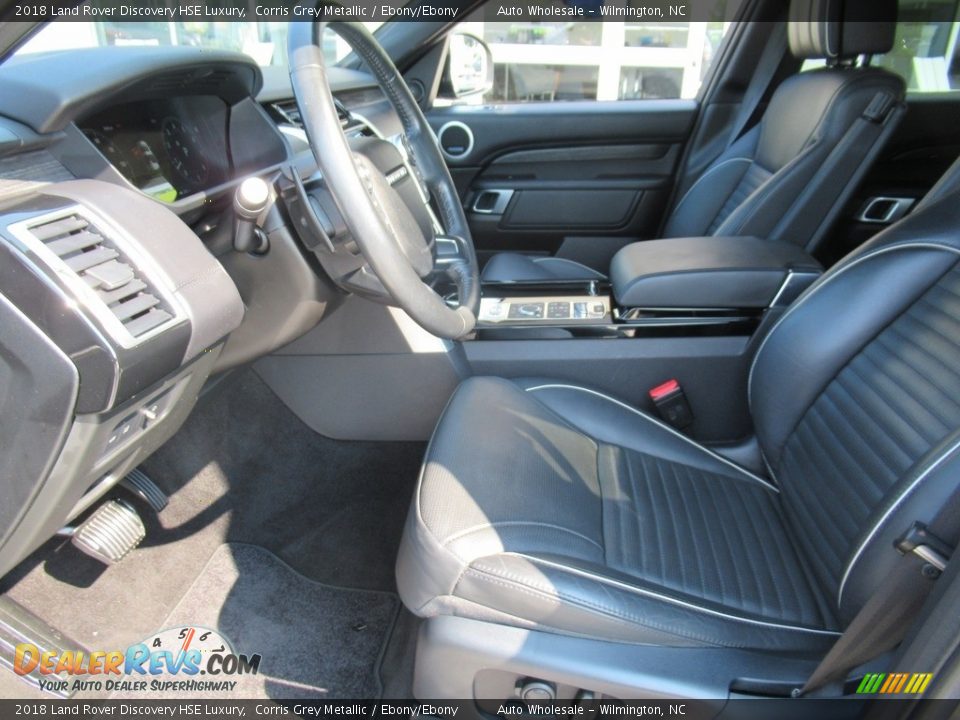 2018 Land Rover Discovery HSE Luxury Corris Grey Metallic / Ebony/Ebony Photo #10