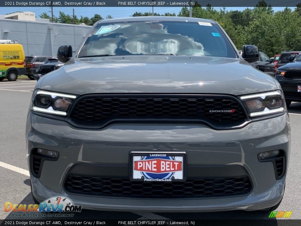 2021 Dodge Durango GT AWD Destroyer Gray / Black Photo #3