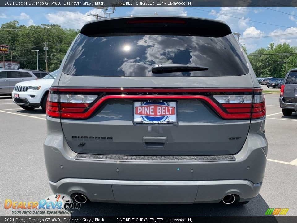 2021 Dodge Durango GT AWD Destroyer Gray / Black Photo #7