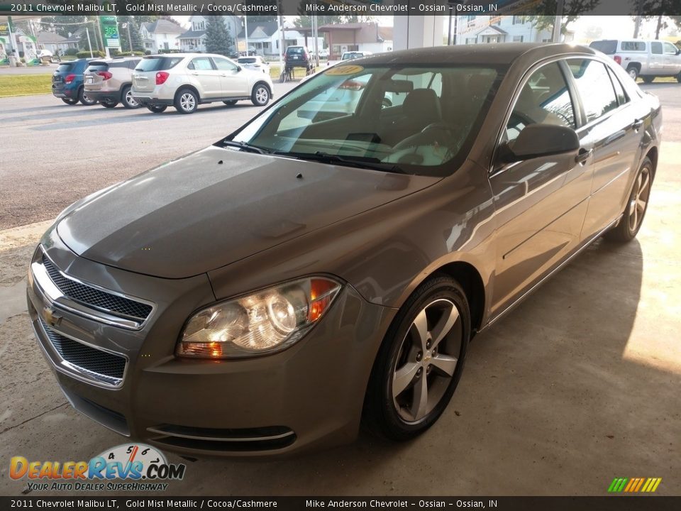 2011 Chevrolet Malibu LT Gold Mist Metallic / Cocoa/Cashmere Photo #8