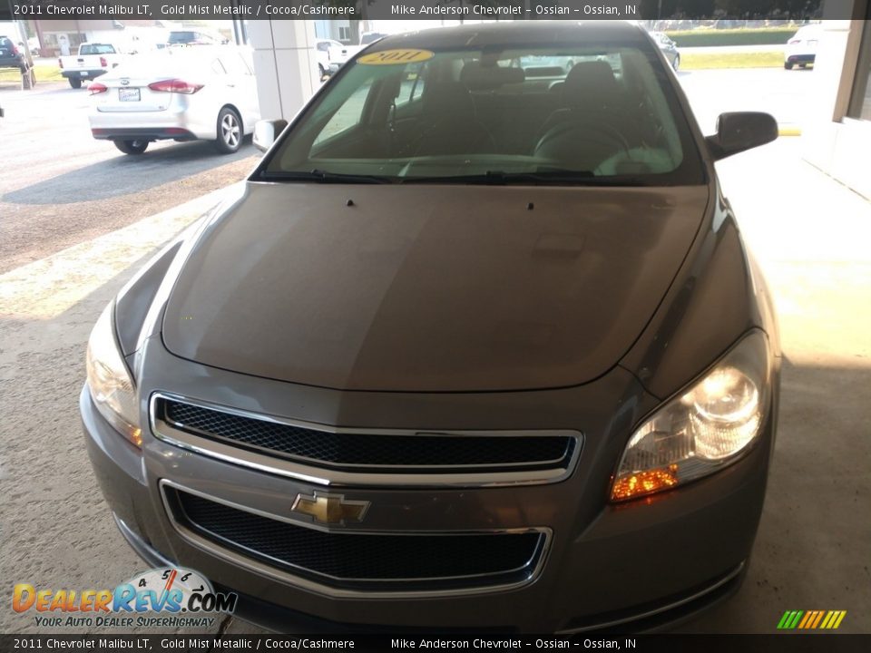 2011 Chevrolet Malibu LT Gold Mist Metallic / Cocoa/Cashmere Photo #9