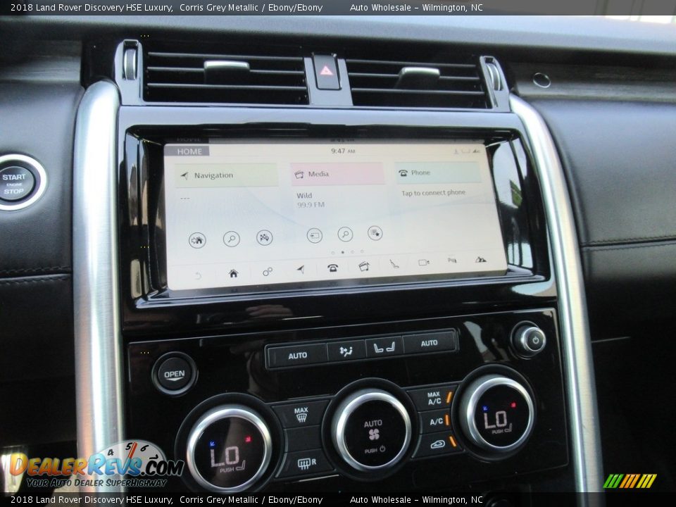 2018 Land Rover Discovery HSE Luxury Corris Grey Metallic / Ebony/Ebony Photo #17