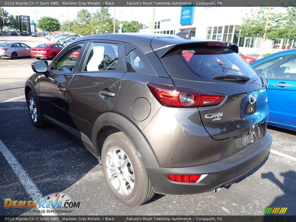 2019 Mazda CX-3 Sport AWD Machine Gray Metallic / Black Photo #2