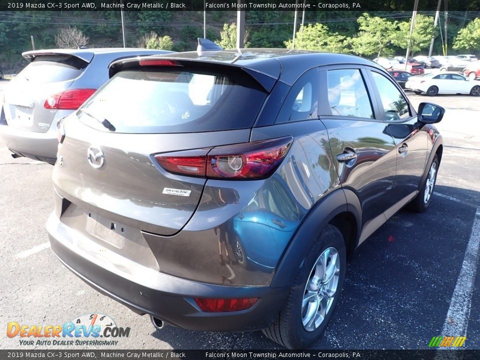 2019 Mazda CX-3 Sport AWD Machine Gray Metallic / Black Photo #4