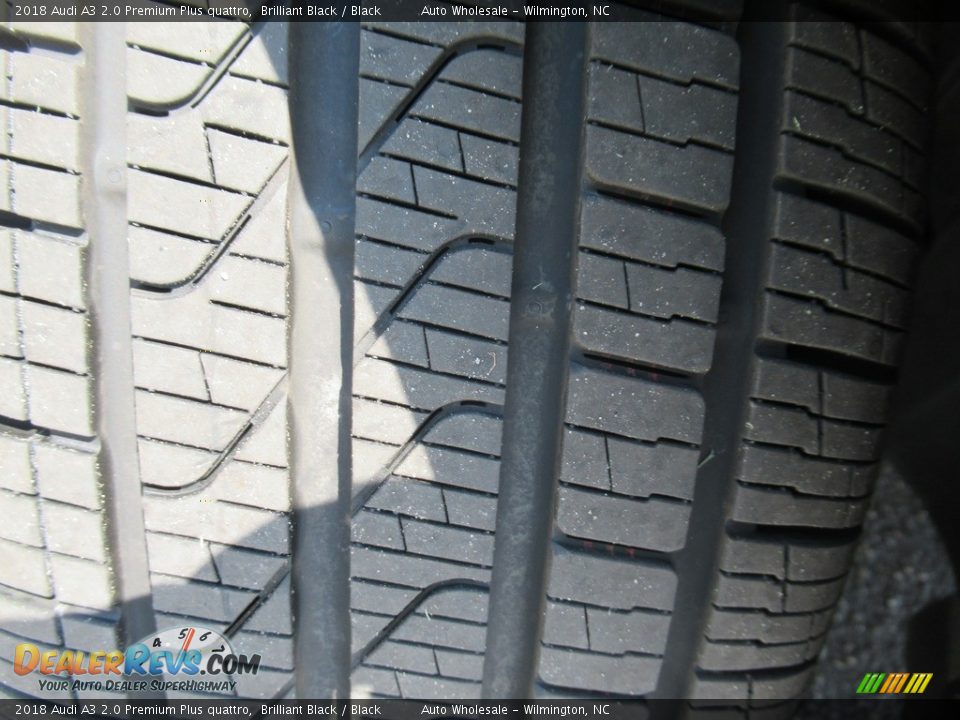 2018 Audi A3 2.0 Premium Plus quattro Brilliant Black / Black Photo #10