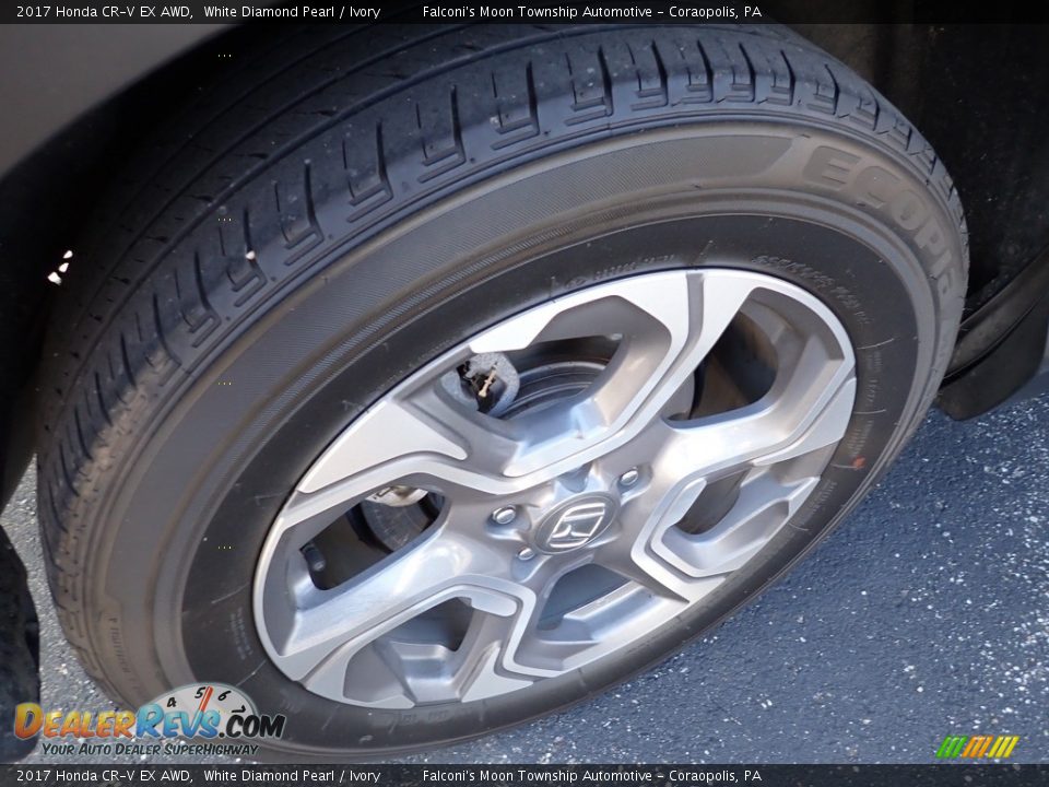 2017 Honda CR-V EX AWD White Diamond Pearl / Ivory Photo #5