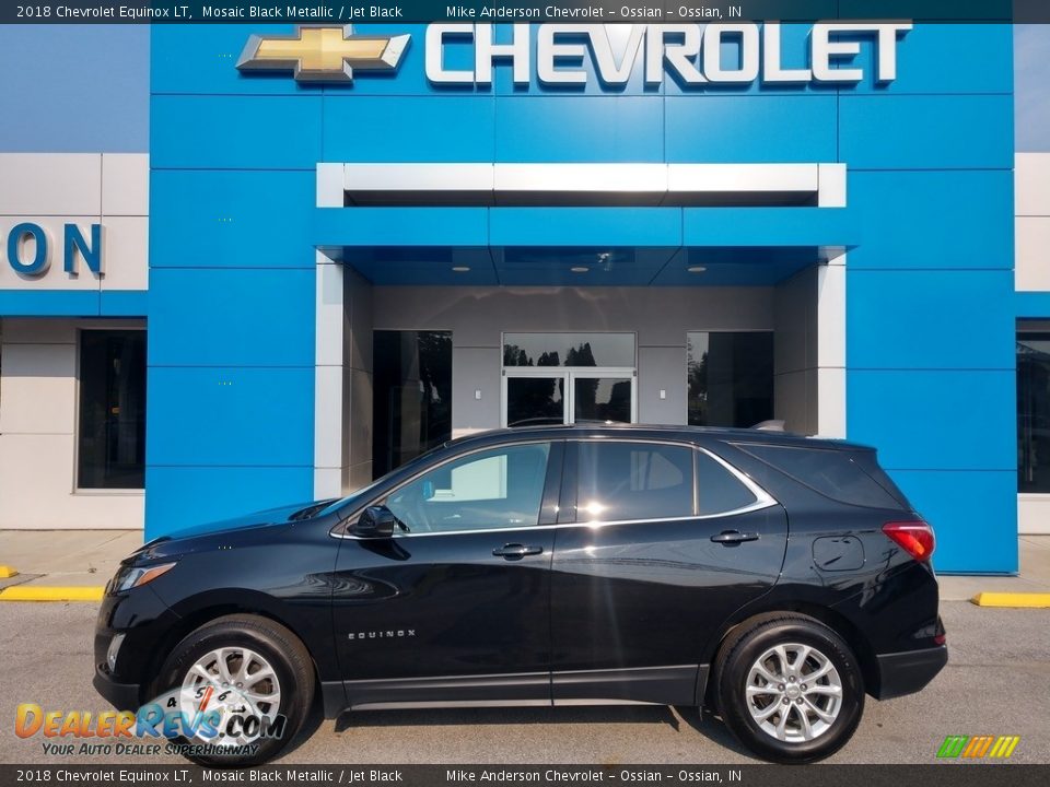 2018 Chevrolet Equinox LT Mosaic Black Metallic / Jet Black Photo #1