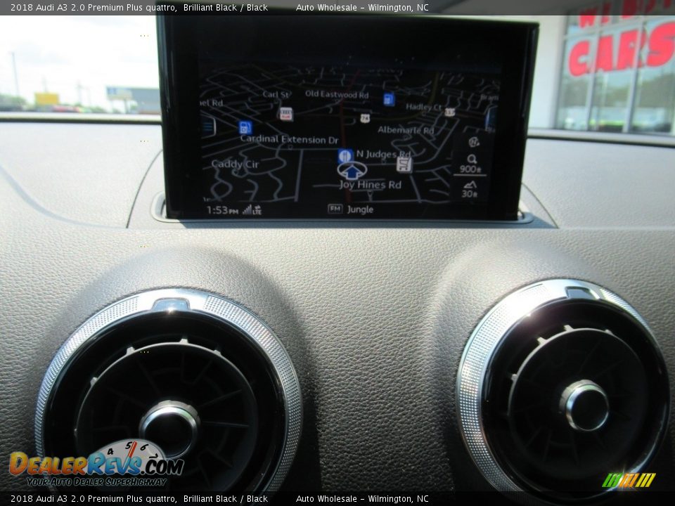 2018 Audi A3 2.0 Premium Plus quattro Brilliant Black / Black Photo #17