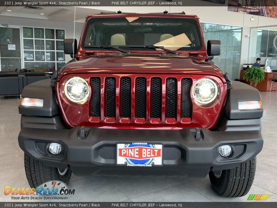 2021 Jeep Wrangler Sport 4x4 Snazzberry Pearl / Black Photo #3