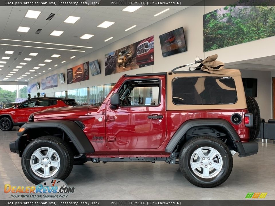 Snazzberry Pearl 2021 Jeep Wrangler Sport 4x4 Photo #4