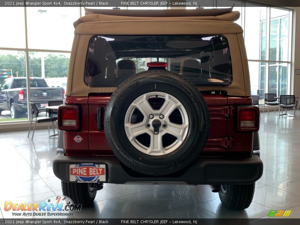 2021 Jeep Wrangler Sport 4x4 Snazzberry Pearl / Black Photo #7