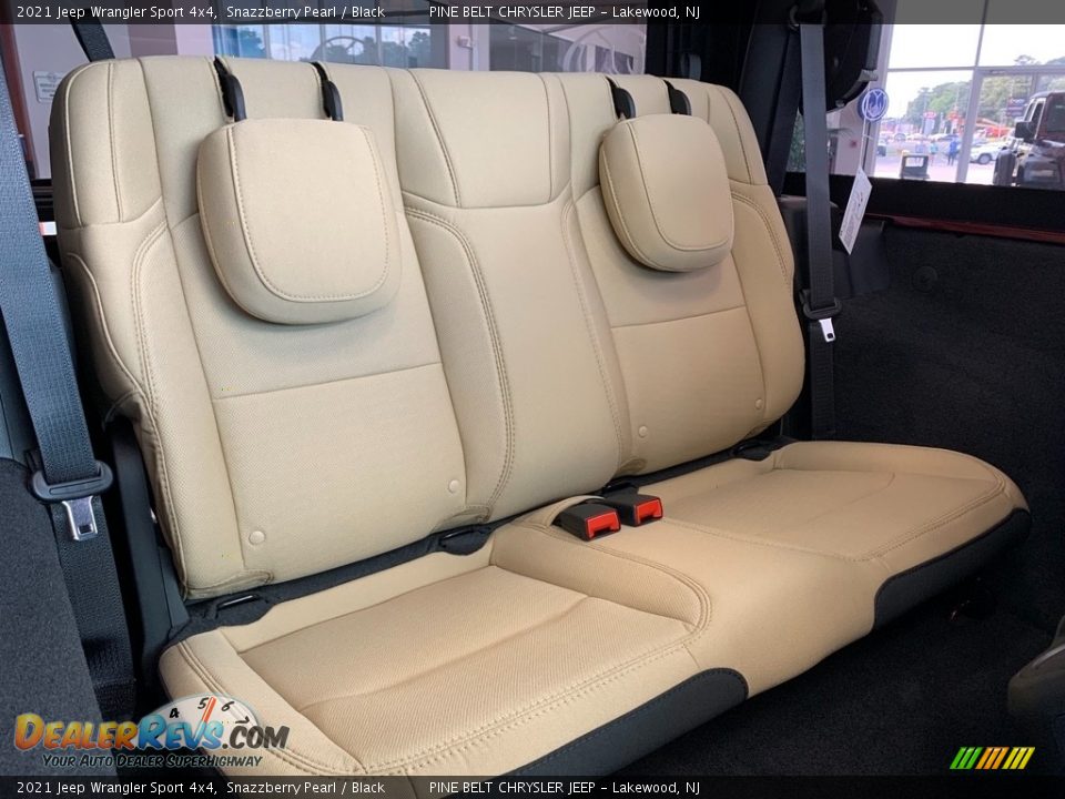 Rear Seat of 2021 Jeep Wrangler Sport 4x4 Photo #9
