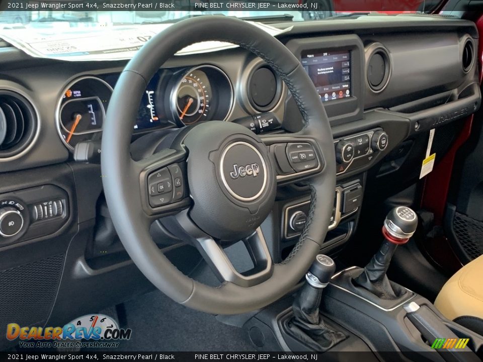 Dashboard of 2021 Jeep Wrangler Sport 4x4 Photo #13