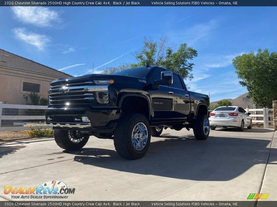 2020 Chevrolet Silverado 2500HD High Country Crew Cab 4x4 Black / Jet Black Photo #1