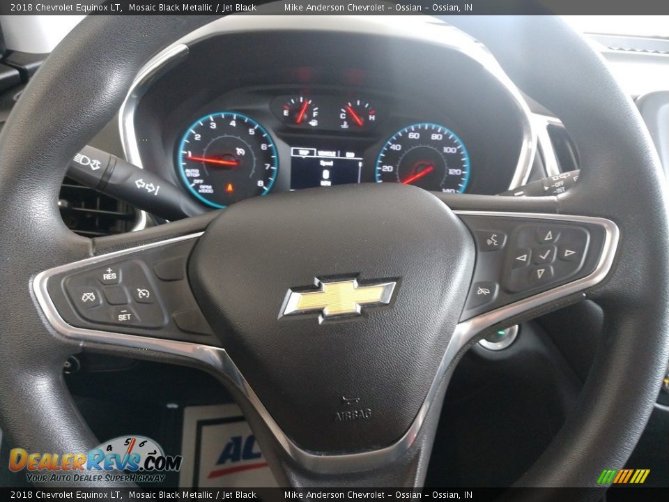 2018 Chevrolet Equinox LT Mosaic Black Metallic / Jet Black Photo #22