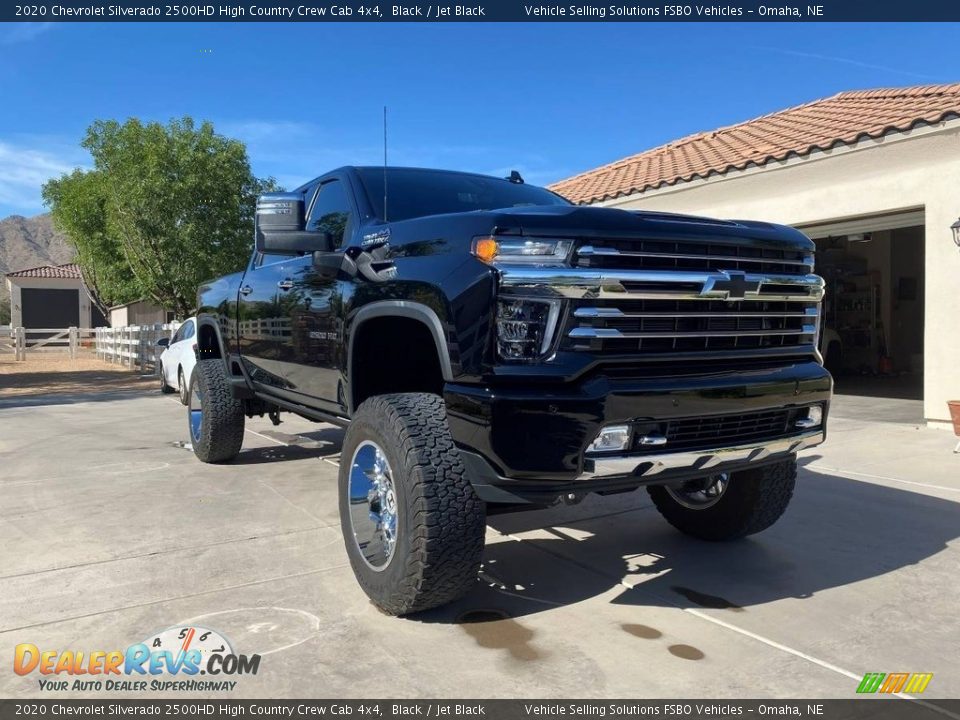 2020 Chevrolet Silverado 2500HD High Country Crew Cab 4x4 Black / Jet Black Photo #5