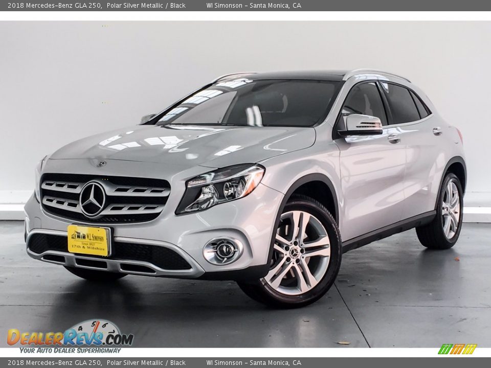 2018 Mercedes-Benz GLA 250 Polar Silver Metallic / Black Photo #13