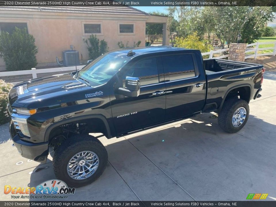 2020 Chevrolet Silverado 2500HD High Country Crew Cab 4x4 Black / Jet Black Photo #7