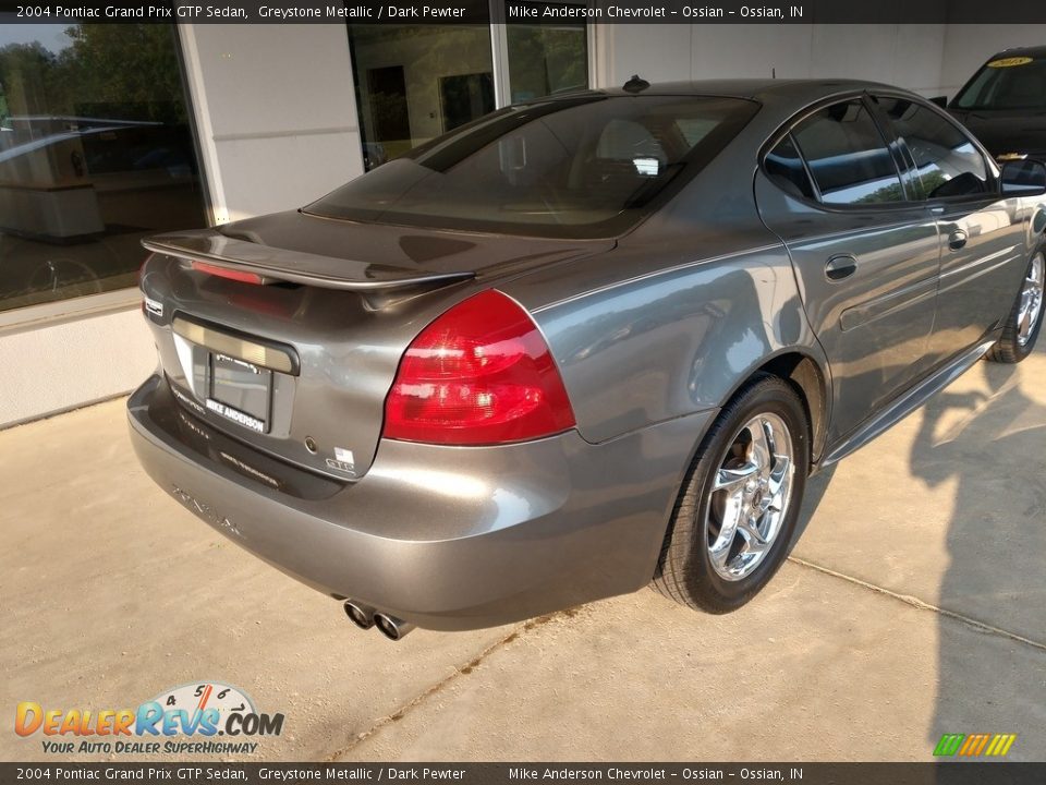 2004 Pontiac Grand Prix GTP Sedan Greystone Metallic / Dark Pewter Photo #4