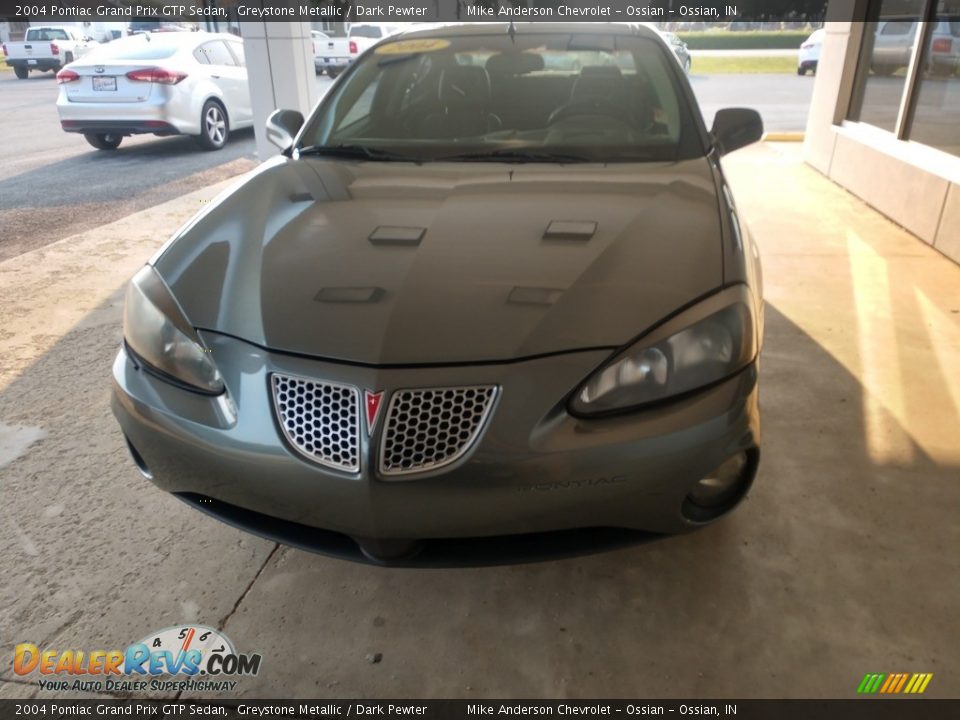 2004 Pontiac Grand Prix GTP Sedan Greystone Metallic / Dark Pewter Photo #9