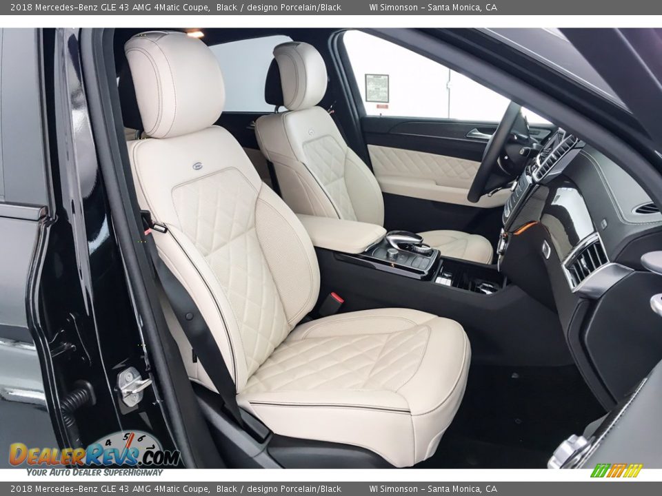 Front Seat of 2018 Mercedes-Benz GLE 43 AMG 4Matic Coupe Photo #2