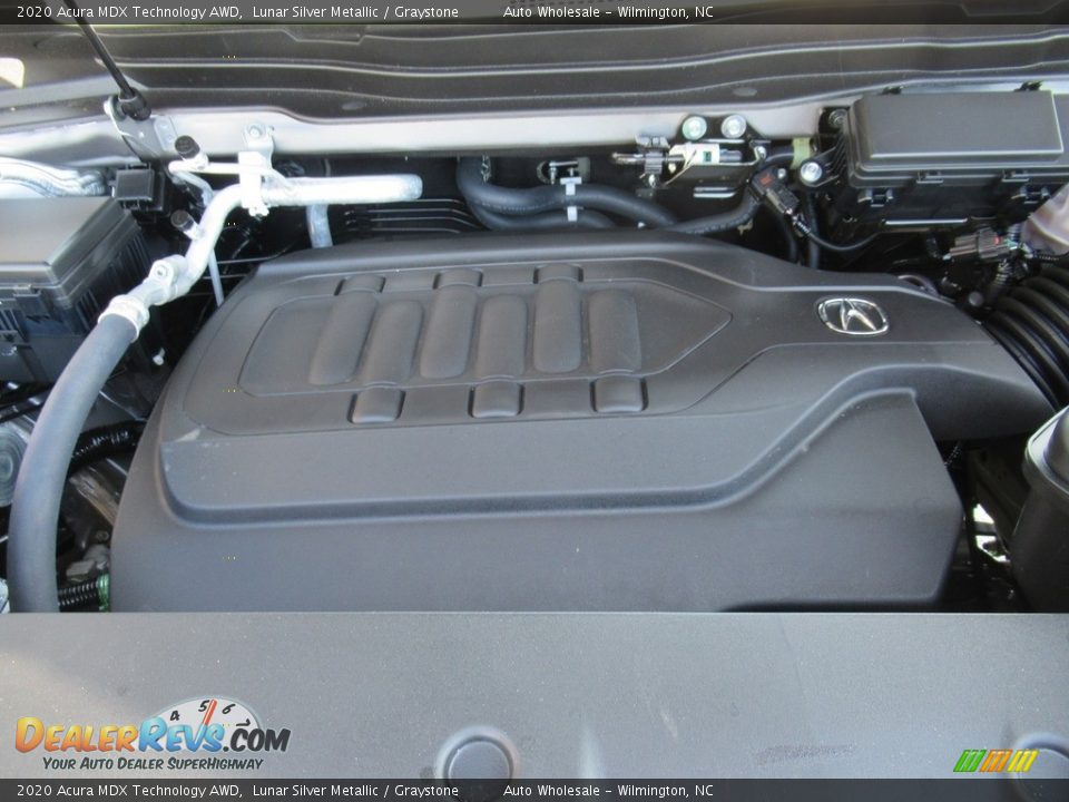2020 Acura MDX Technology AWD Lunar Silver Metallic / Graystone Photo #6