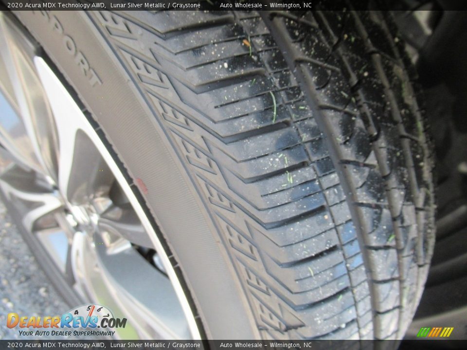 2020 Acura MDX Technology AWD Lunar Silver Metallic / Graystone Photo #8