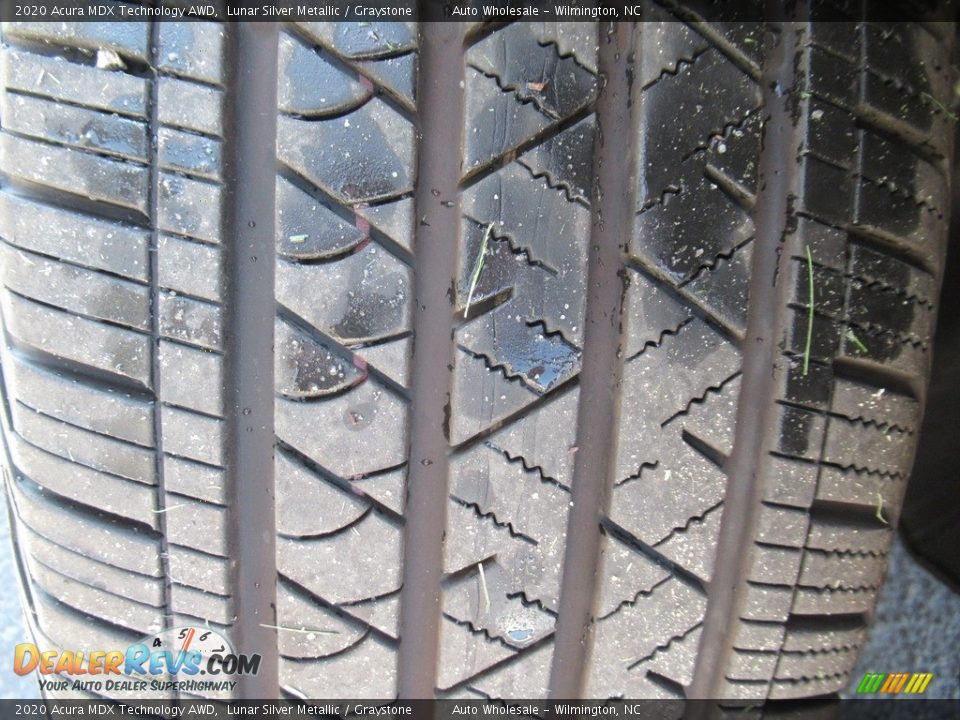 2020 Acura MDX Technology AWD Lunar Silver Metallic / Graystone Photo #9
