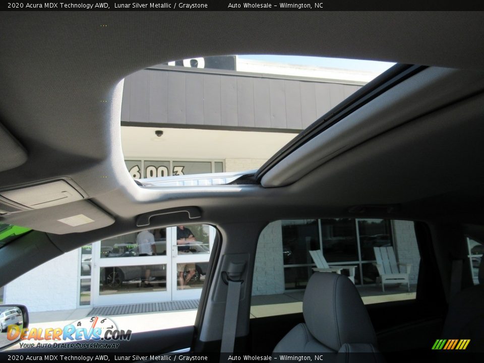 2020 Acura MDX Technology AWD Lunar Silver Metallic / Graystone Photo #11