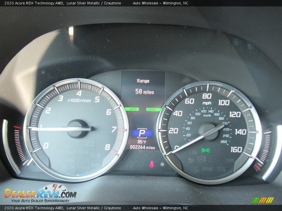 2020 Acura MDX Technology AWD Lunar Silver Metallic / Graystone Photo #16