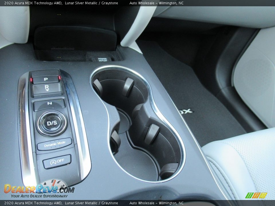 2020 Acura MDX Technology AWD Lunar Silver Metallic / Graystone Photo #20