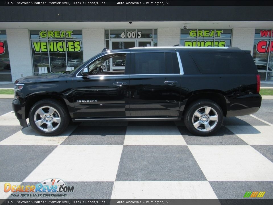 2019 Chevrolet Suburban Premier 4WD Black / Cocoa/Dune Photo #1