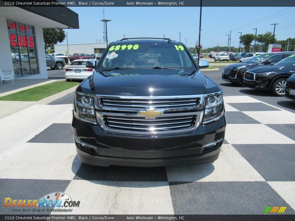 2019 Chevrolet Suburban Premier 4WD Black / Cocoa/Dune Photo #2