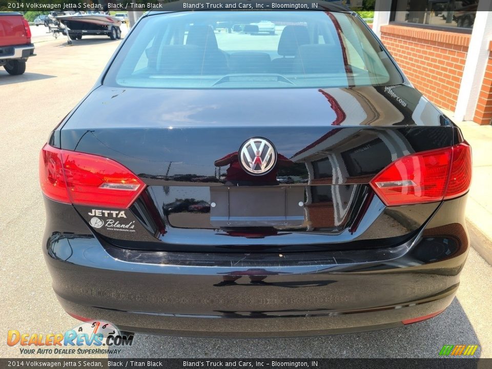 2014 Volkswagen Jetta S Sedan Black / Titan Black Photo #20