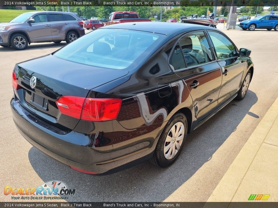 2014 Volkswagen Jetta S Sedan Black / Titan Black Photo #24