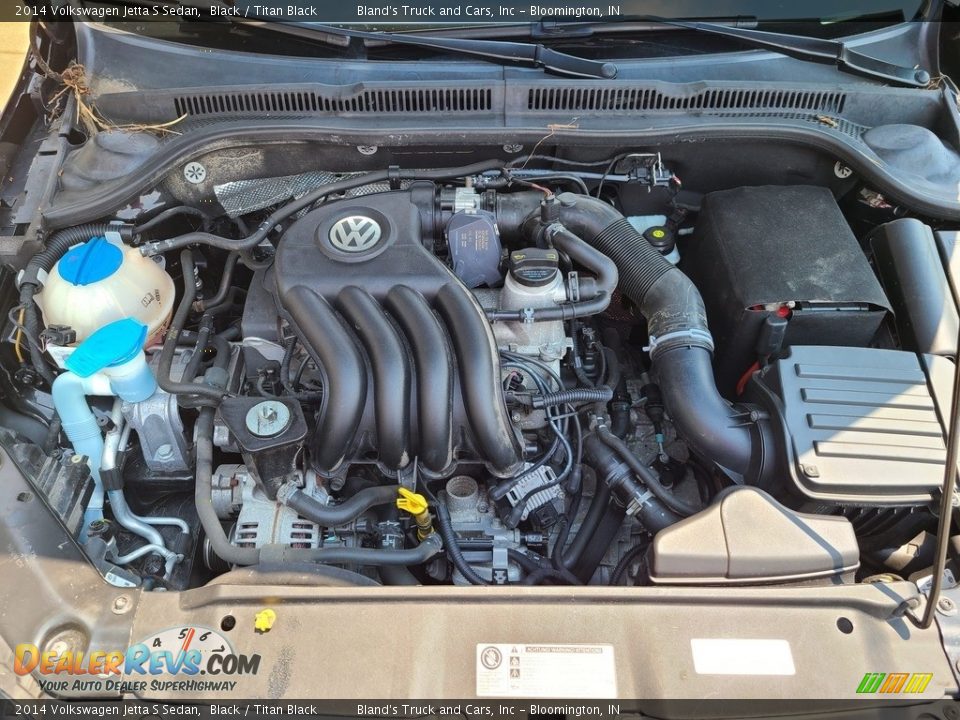 2014 Volkswagen Jetta S Sedan Black / Titan Black Photo #33