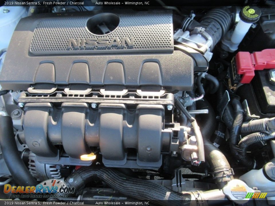 2019 Nissan Sentra S Fresh Powder / Charcoal Photo #6