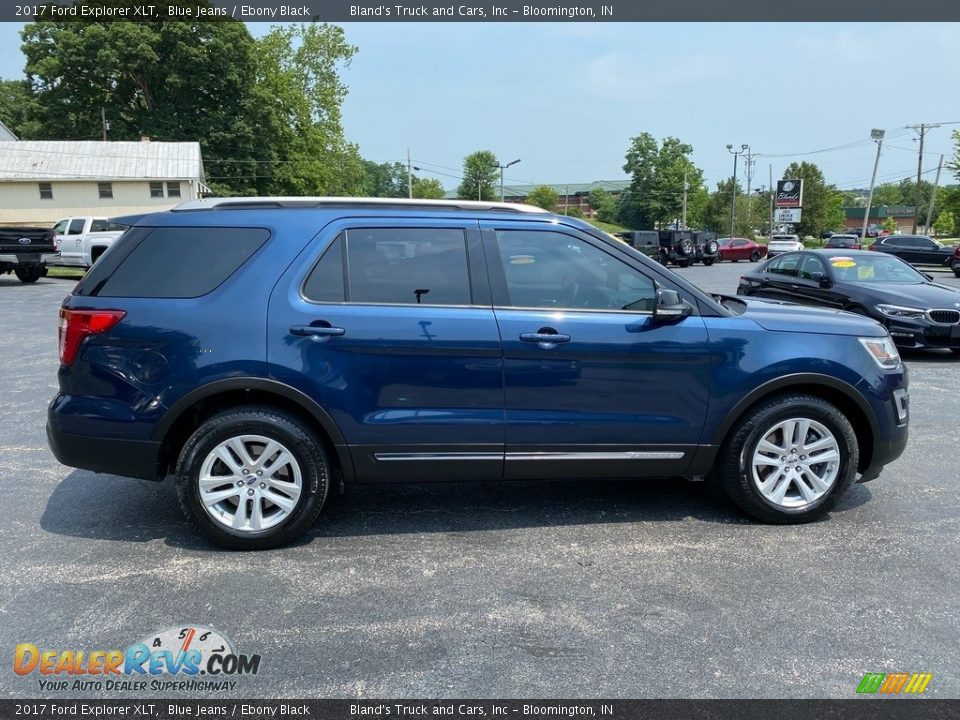 2017 Ford Explorer XLT Blue Jeans / Ebony Black Photo #5