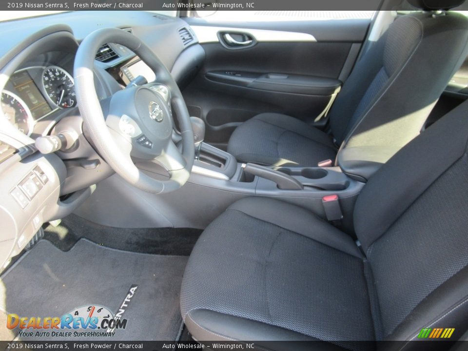 2019 Nissan Sentra S Fresh Powder / Charcoal Photo #11