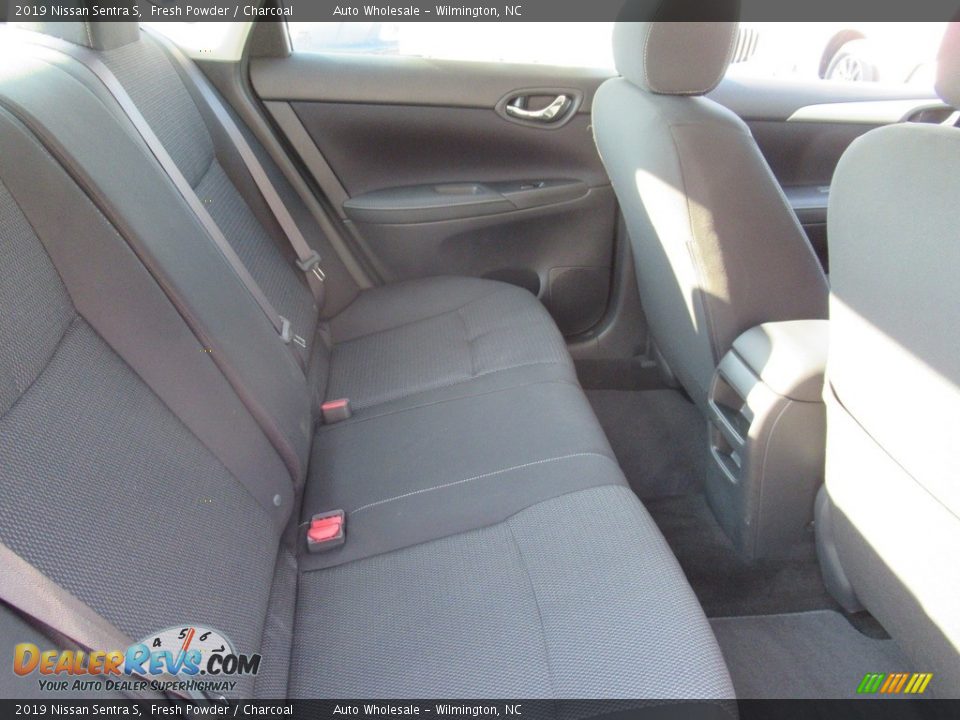 2019 Nissan Sentra S Fresh Powder / Charcoal Photo #14