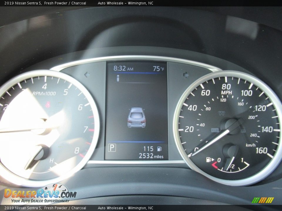 2019 Nissan Sentra S Fresh Powder / Charcoal Photo #16