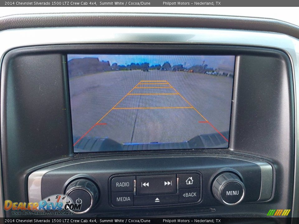 2014 Chevrolet Silverado 1500 LTZ Crew Cab 4x4 Summit White / Cocoa/Dune Photo #21