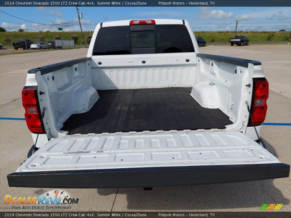 2014 Chevrolet Silverado 1500 LTZ Crew Cab 4x4 Summit White / Cocoa/Dune Photo #25