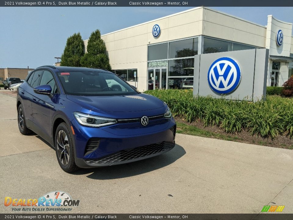 Front 3/4 View of 2021 Volkswagen ID.4 Pro S Photo #1