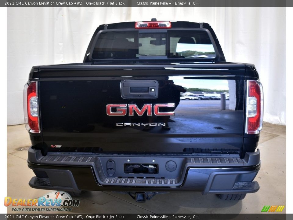 2021 GMC Canyon Elevation Crew Cab 4WD Onyx Black / Jet Black Photo #3