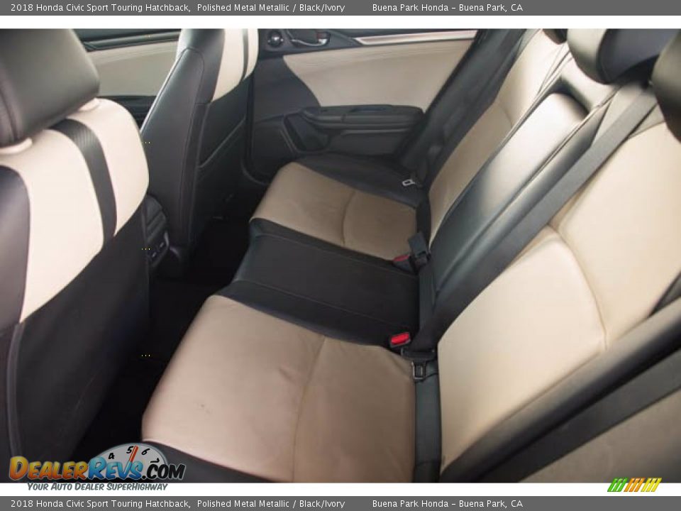 Rear Seat of 2018 Honda Civic Sport Touring Hatchback Photo #4