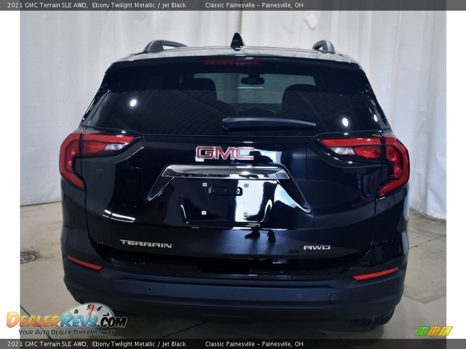 2021 GMC Terrain SLE AWD Ebony Twilight Metallic / Jet Black Photo #3