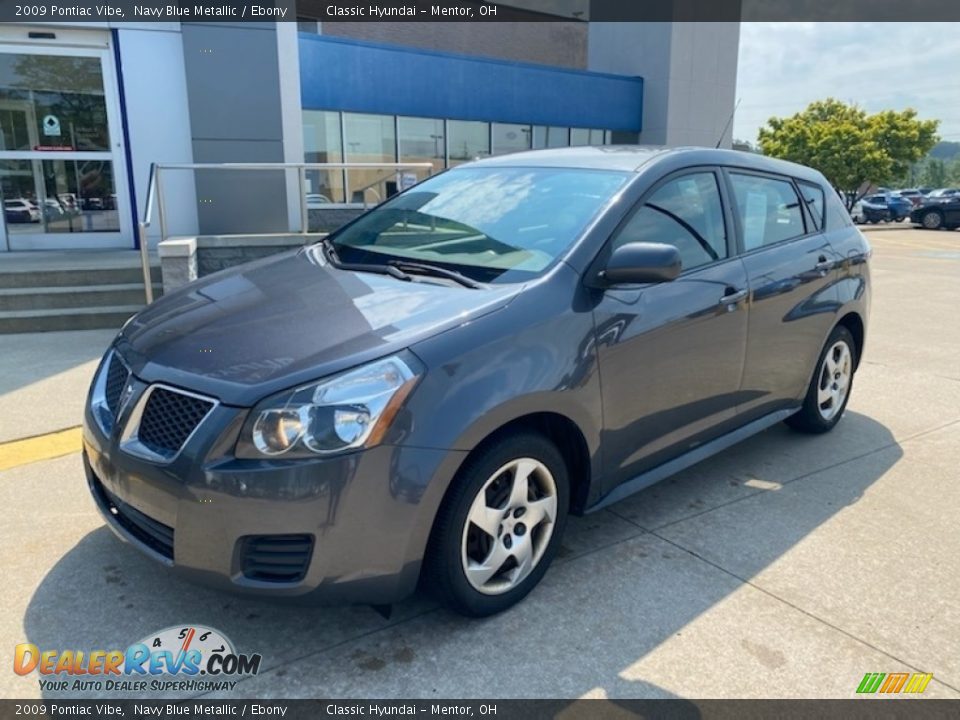 2009 Pontiac Vibe Navy Blue Metallic / Ebony Photo #1