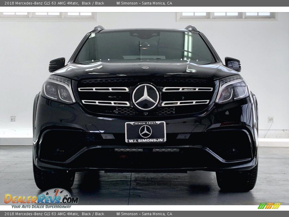 2018 Mercedes-Benz GLS 63 AMG 4Matic Black / Black Photo #2